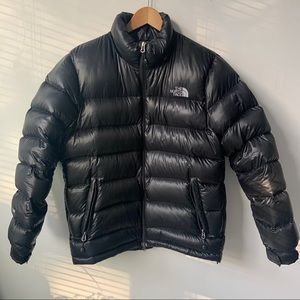 The North Face Puffer Jacket Black Mens Size M